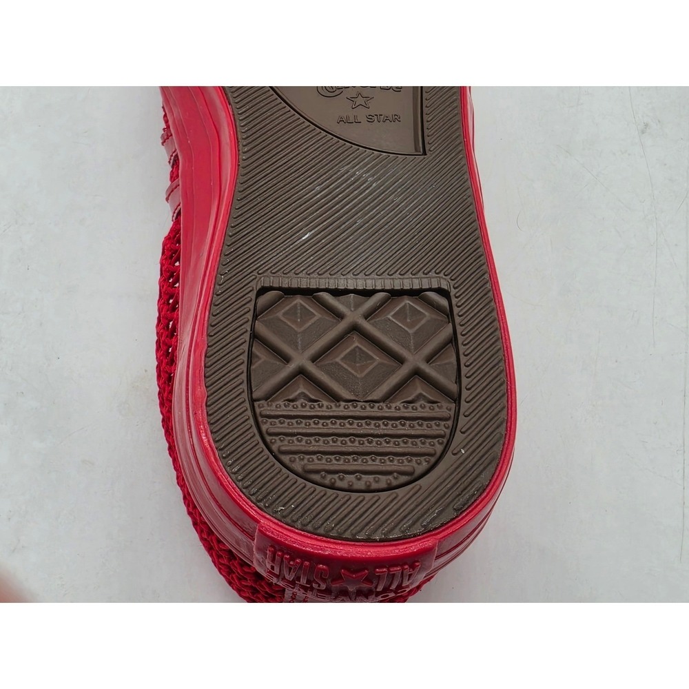Converse Chuck Taylor All Star Dainty Mary Jane Knit Women 9 Red Shoes A16568C - Picture 12 of 12